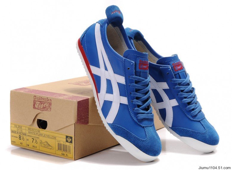 Onitsuka Tiger Mexico 66 Shoes (Blue/ White/ Red) Onitsuka Tiger Mexico 66 Shoes (Blue/ White/ Red)