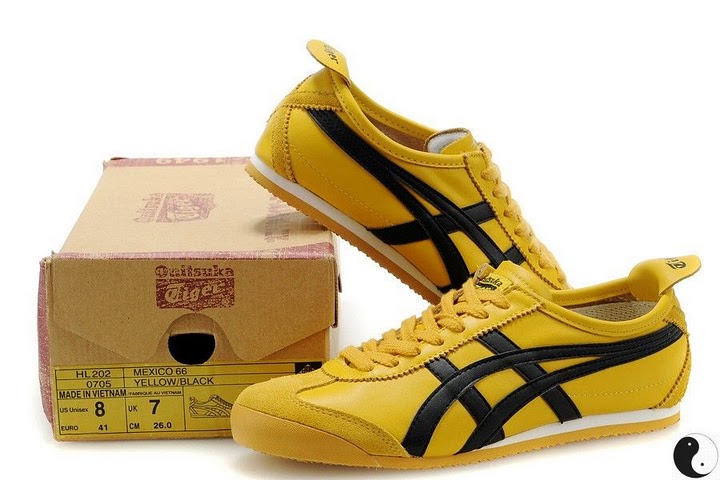 Onitsuka Tiger Mexico 66 by asics ruuning Shoes (Yellow/ Black) Onitsuka Tiger Mexico 66 by asics ruuning Shoes (Yellow/ Black)