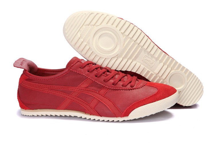 Onitsuka Tiger Deluxe Mexico 66 Red Shoes Onitsuka Tiger Deluxe Mexico 66 Red Shoes